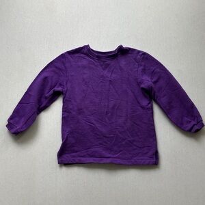 Made in Canada Vibrant Purple Long Sleeve Kids sweatshirt